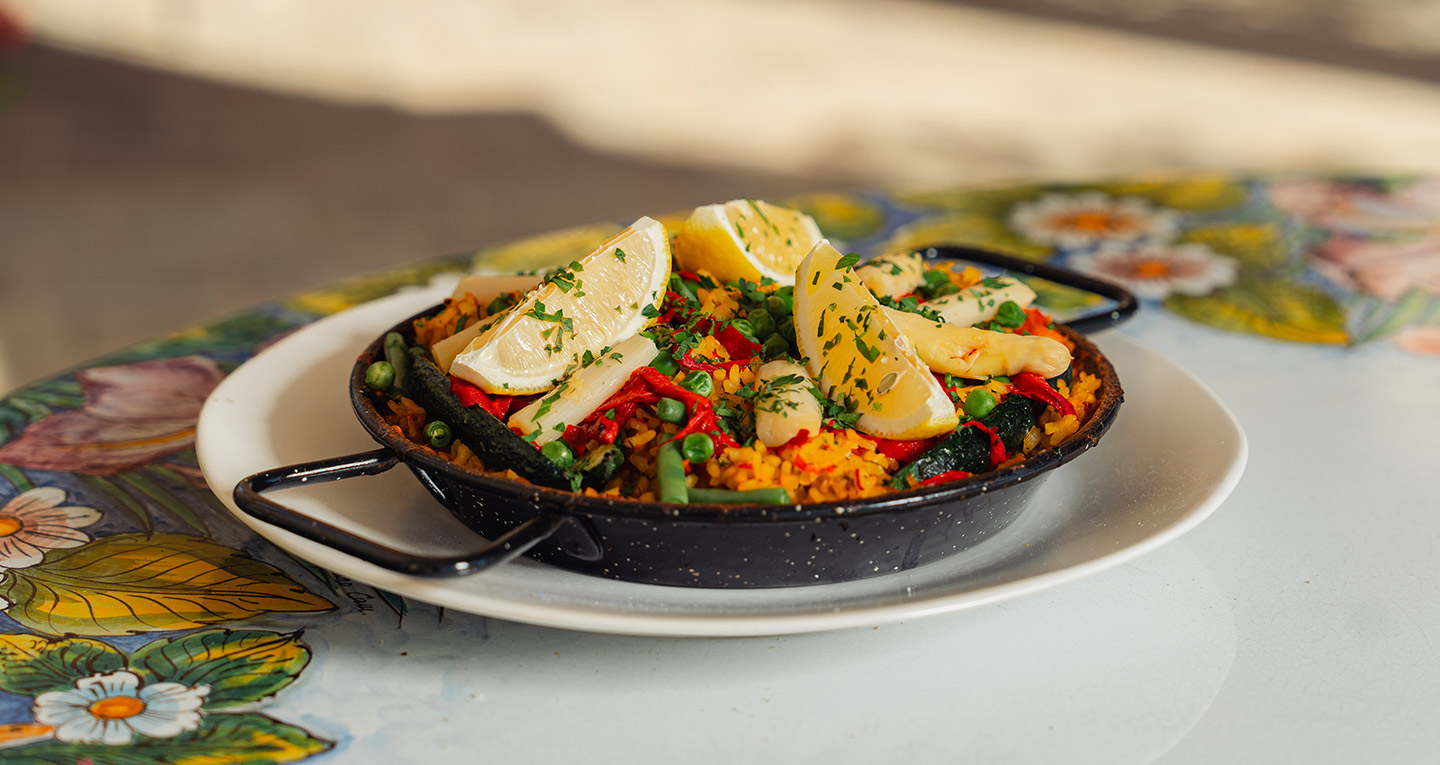 Seasonal Vegetable Paella